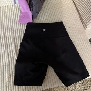 Black Lulu shorts